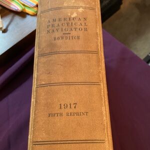 American practical navigator 1917 fifth reprint